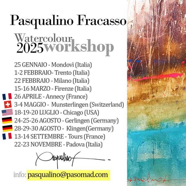 WATERCOLOUR 2025 Pasqualino Fracasso Watercolor